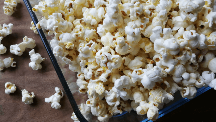 Popcorn i gryde